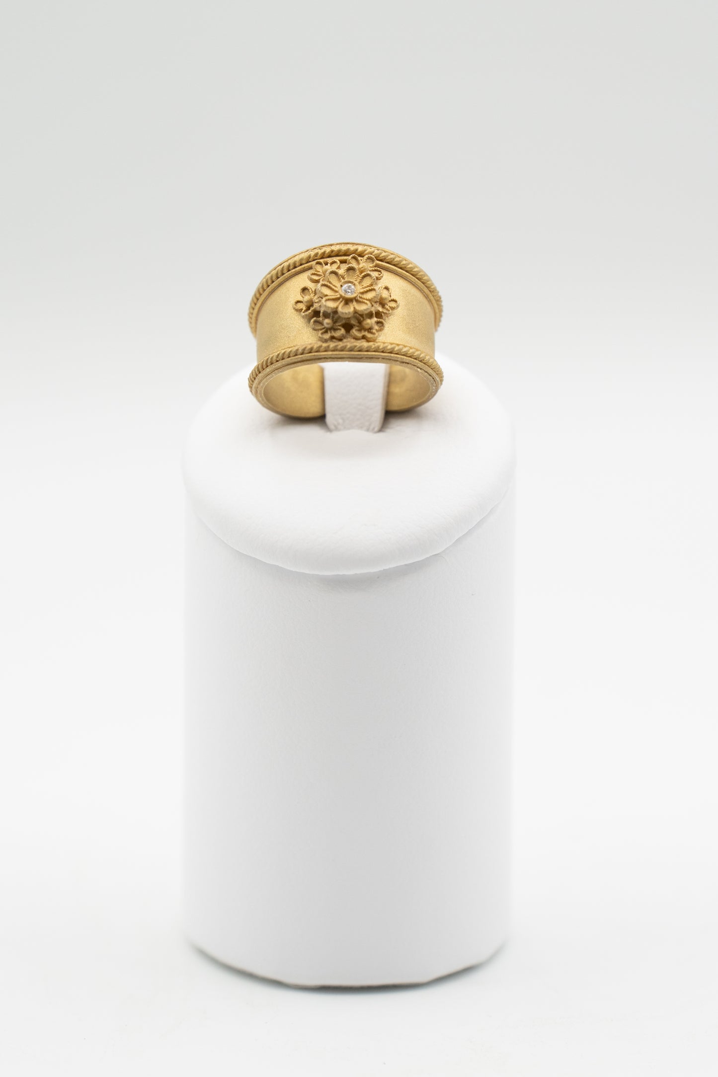 Anello Memoria Aurea, vista posteriore della montatura